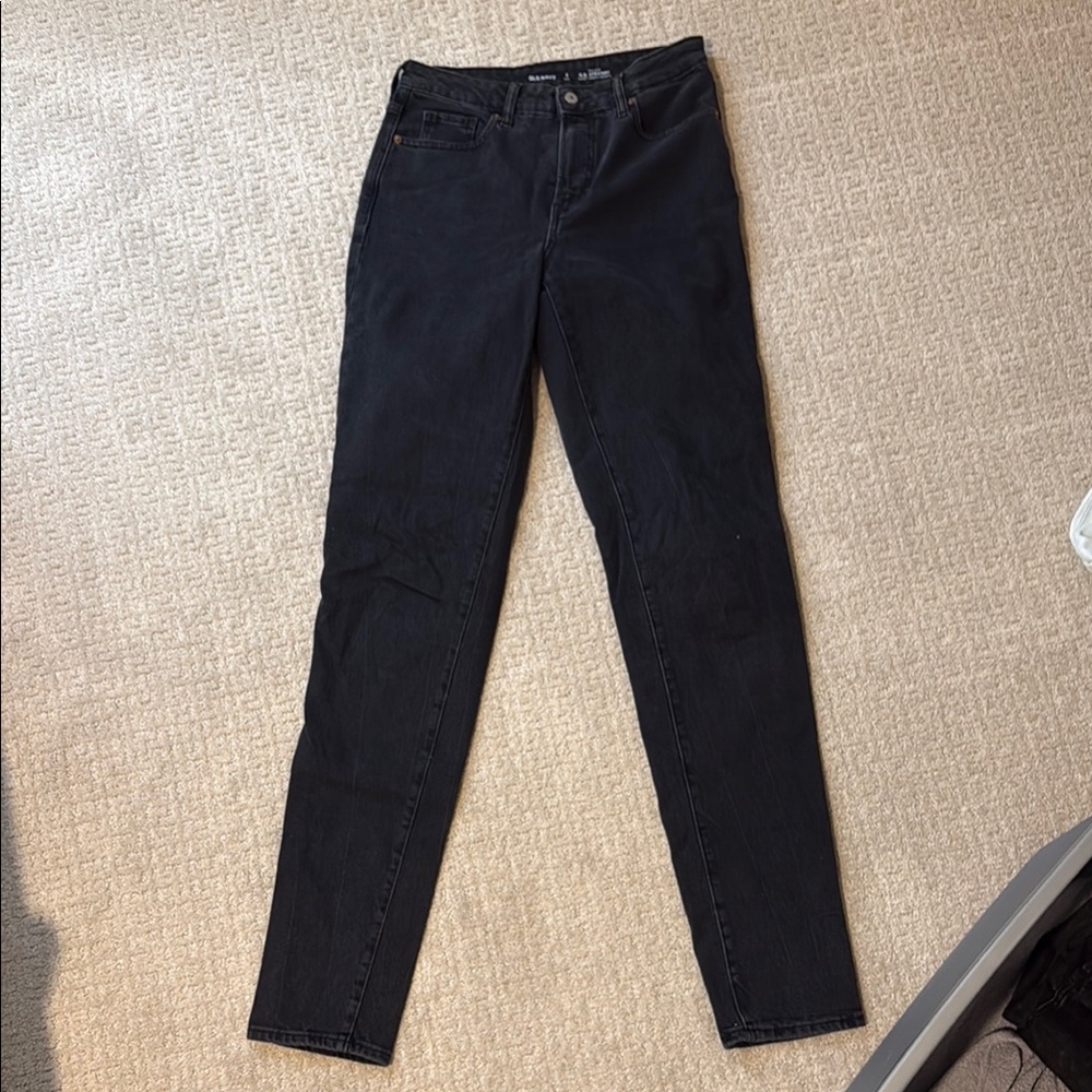 Old navy straight Black Jeans